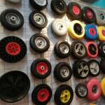 High Quality PU Foam Wheel with Reach and PAHs Free Certificate (400-8)